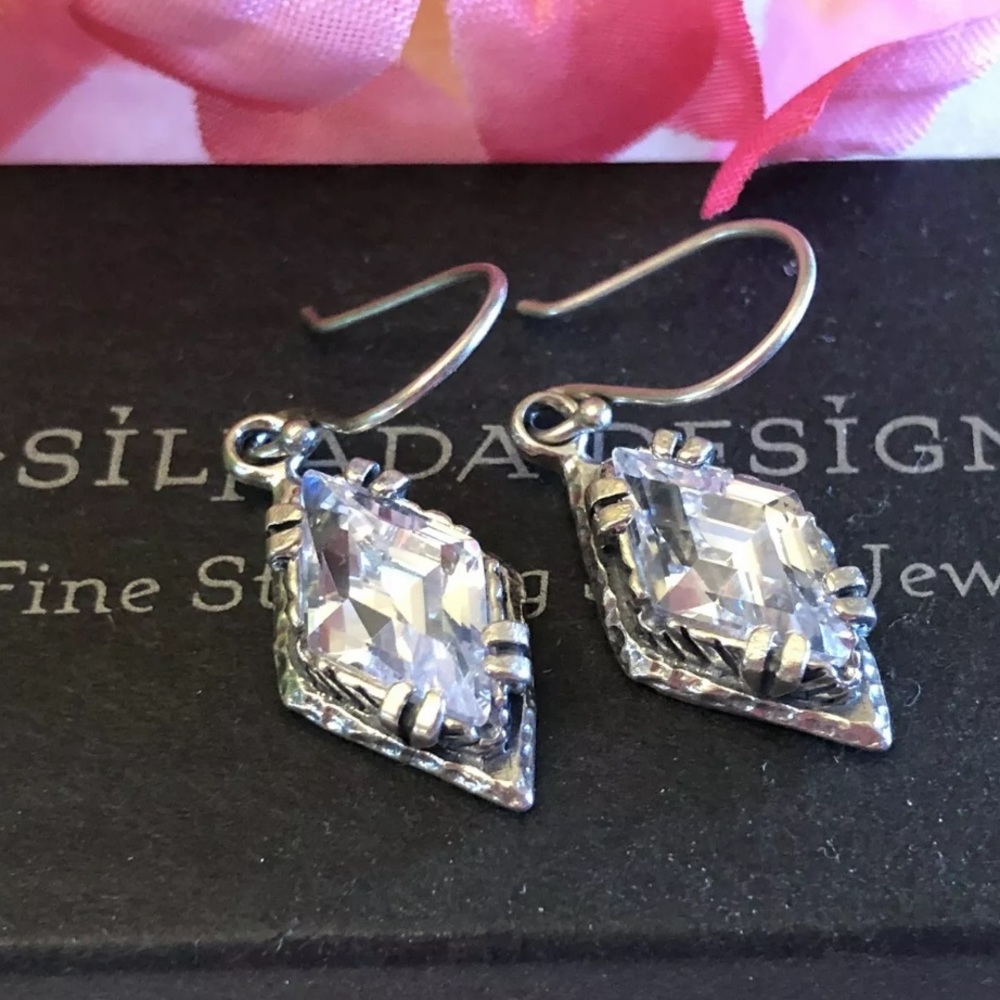 Silpada W1884 RARE Cubic Zirconia Sterling Silver - Picture 5 of 12
